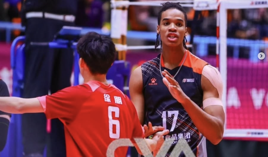 Sốc với chiều cao cùng bộ thông số cực khủng của 2 ngoại binh bóng chuyền Thể Công Sốc với chiều cao cùng bộ thông số cực khủng của 2 ngoại binh bóng chuyền Thể Công