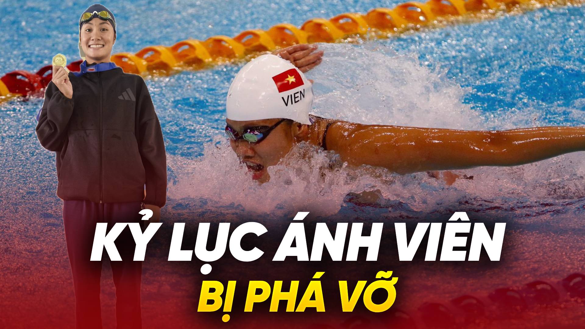 K&igrave;nh ngư Olympic Mỹ Ti&ecirc;n ph&aacute; kỷ lục 12 năm của huyền thoại &Aacute;nh Vi&ecirc;n