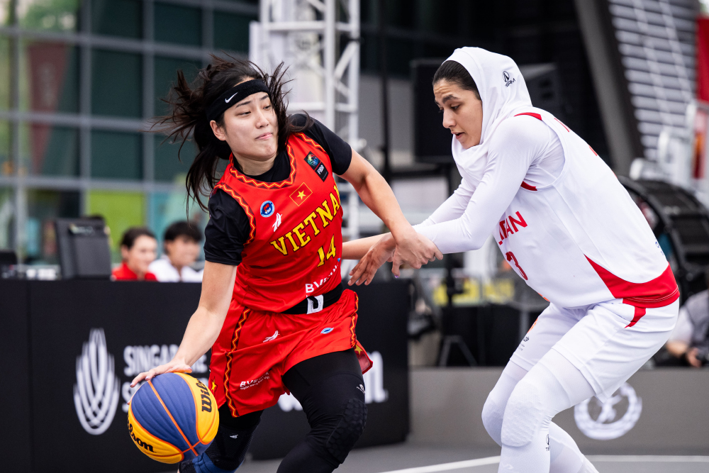 Bất bại ở vòng loại, đội tuyển bóng rổ nữ Việt Nam đụng Nhật Bản ở FIBA 3x3 Asia Cup 2025