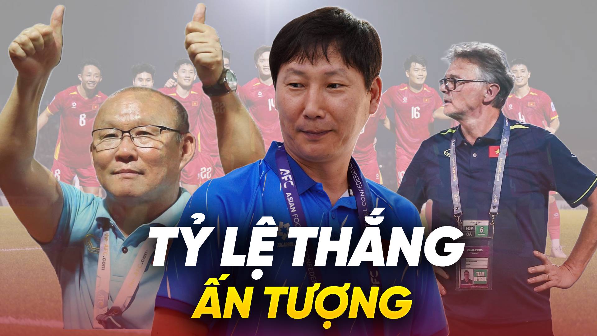 Tỷ lệ thắng của HLV Kim Sang Sik: Vượt Park Hang Seo, &aacute;p đảo Troussier
