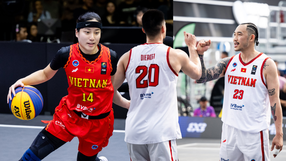 Kết quả Giải bóng rổ FIBA 3x3 Asia Cup 2025 ngày 28/3: Đội tuyển nữ Việt Nam vào top-8 châu Á