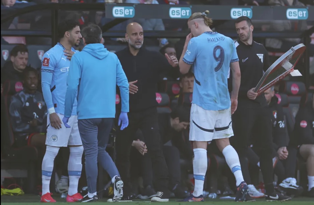 Man City cập nhật tin tức đáng lo ngại về chấn thương của Haaland