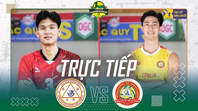 Link trực tiếp giải bóng chuyền VĐQG 2025 ngày 30/3: Công An Tp.Hồ Chí Minh vs Sanest Khánh Hoà