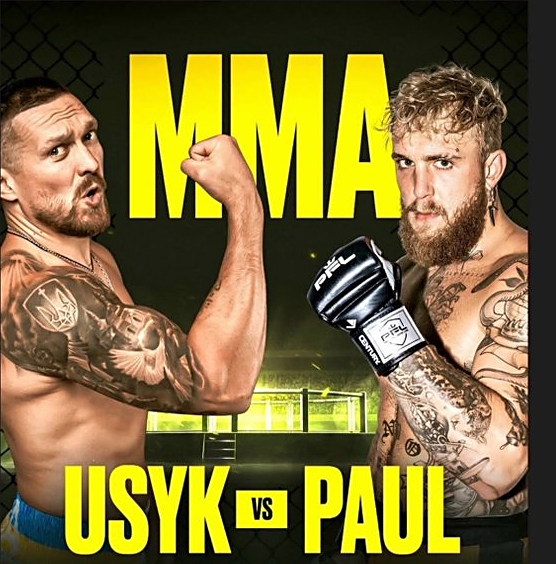 Oleksandr Usyk sẽ... đấu MMA với Jake Paul thay vì so tài boxing?