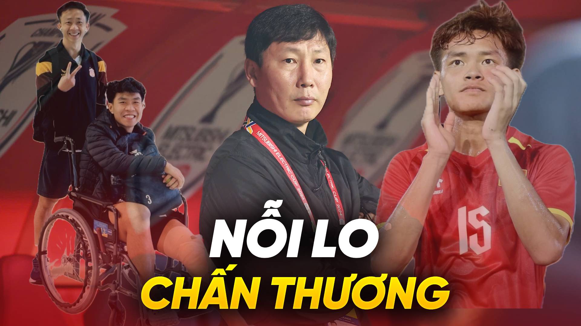 Nỗi lo chấn thương của HLV Kim Sang Sik