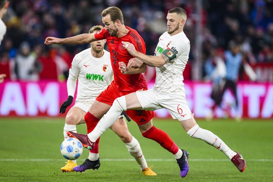 Tỷ lệ bóng đá trận Augsburg vs Bayern Munich, 1h30 ngày 29/3, Bundesliga