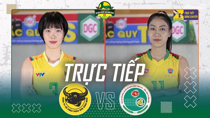 Link trực tiếp cúp bóng chuyền Hùng Vương 2025 ngày 6/4: VTV Bình Điền Long An vs BTL Thông Tin