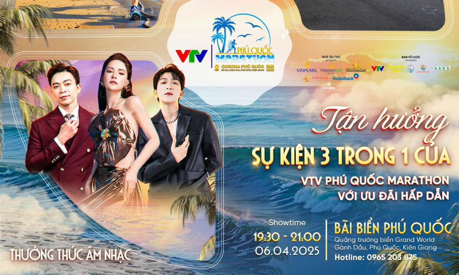 Trực tiếp Gala trao giải VTV Phú Quốc Marathon 2025