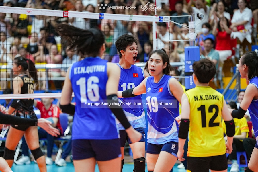Đội tuyển bóng chuyền nữ Việt Nam tham dự AVC Nation Cup 2025 trên sân nhà