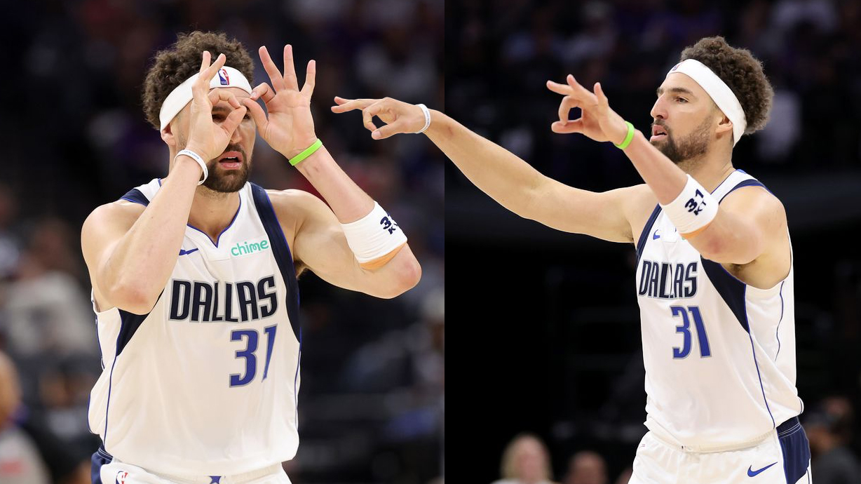 Klay Thompson lột xác, cùng Anthony Davis và Dallas Mavericks thắng trận Play-in đầu tiên Klay Thompson lột xác, cùng Anthony Davis và Dallas Mavericks thắng trận Play-in đầu tiên