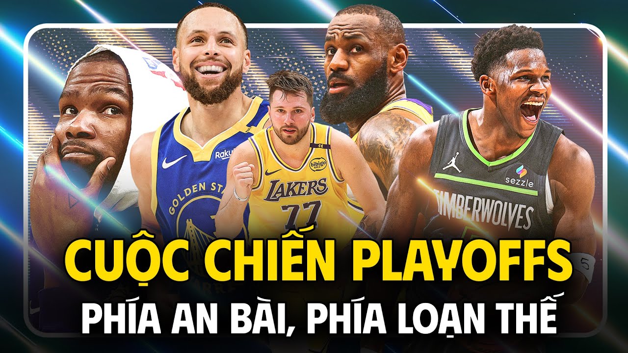 Phân cực cuộc đua NBA Playoffs 2025: Miền Đông an bài sớm, miền Tây loạn đến ngày cuối cùng