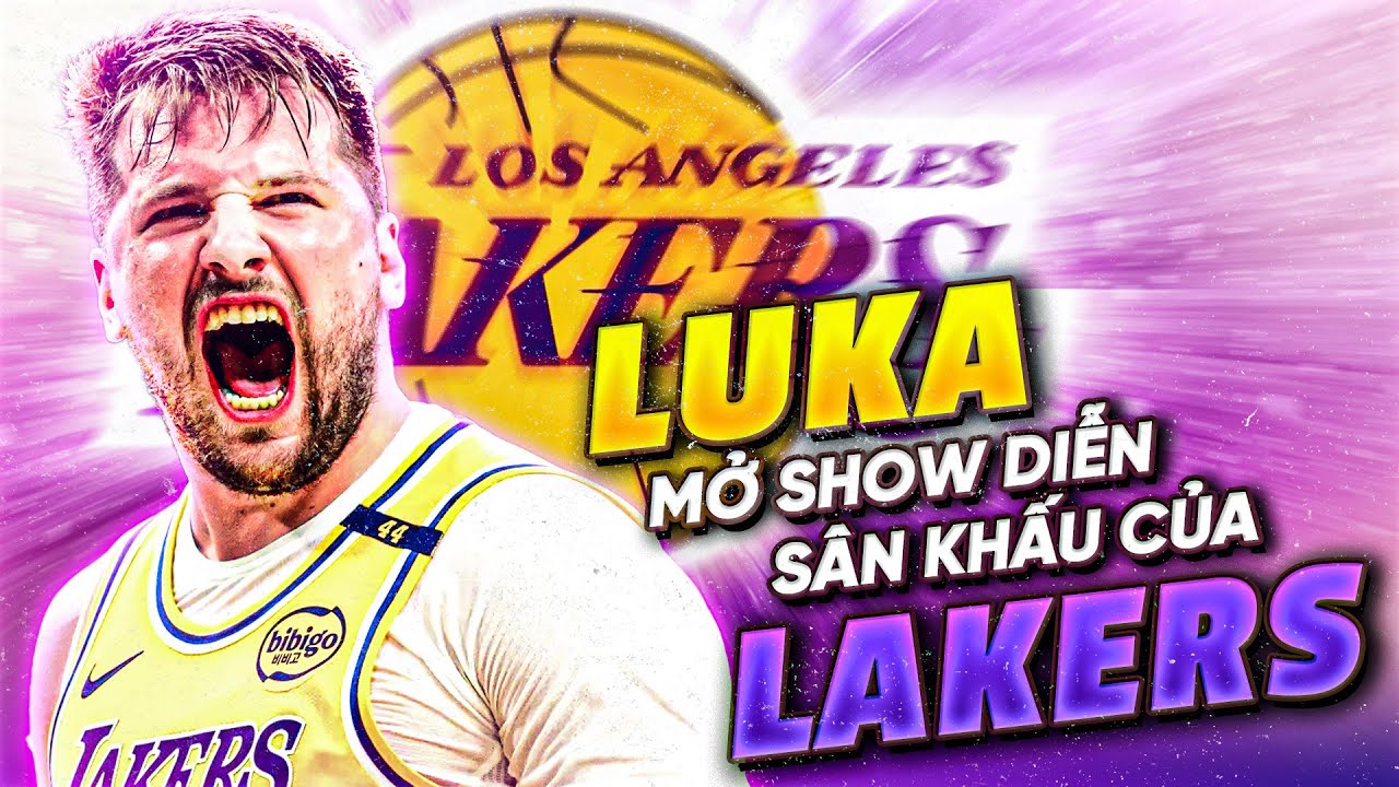 Luka Doncic mở show diễn, Los Angeles Lakers biến Game 2 thành sân khấu riêng