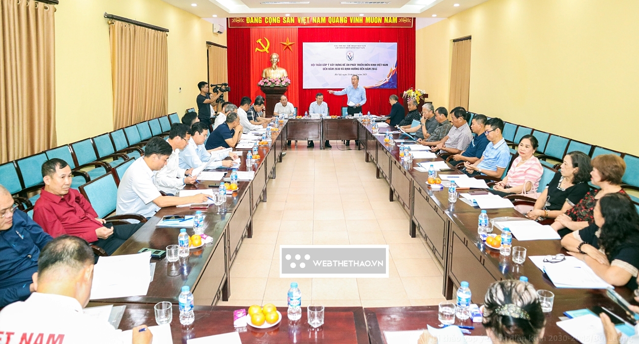 Đề án phát triển Điền kinh Việt Nam giai đoạn 2030-2045 nhắm mục tiêu nào?