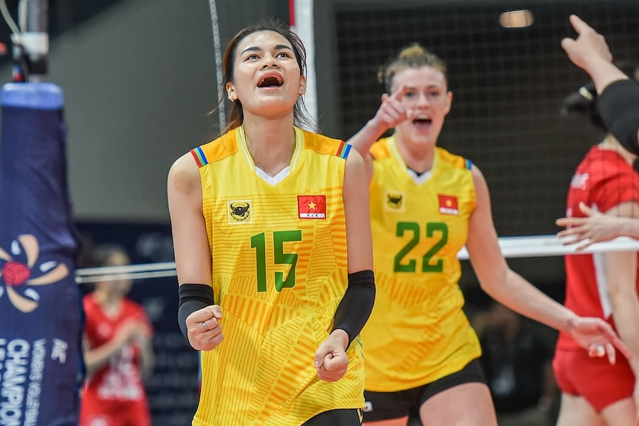 Link trực tiếp chung kết bóng chuyền AVC Champions League: VTV Bình Điền Long An vs Zhetysu