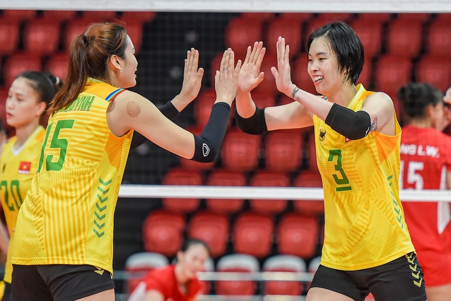 Thanh Thuý thi đấu AVC Champions League tại Philippines như lá bùa may mắn