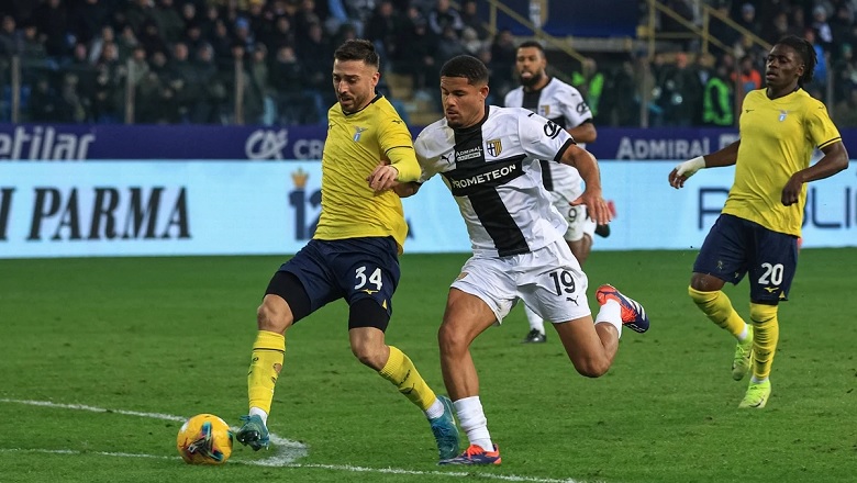 Tỷ lệ bóng đá trận Lazio vs Parma, 1h45 ngày 29/4, Serie A