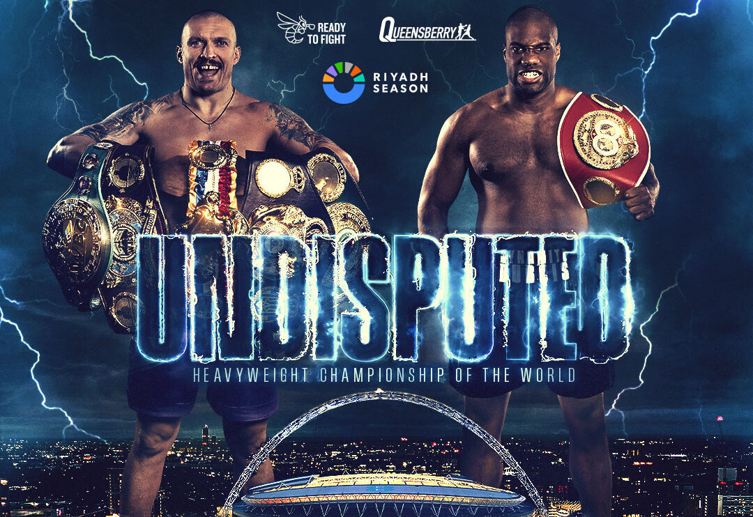 Dubois đẩy Usyk khi giáp mặt, trận thống nhất đai Boxing hạng nặng dời lịch