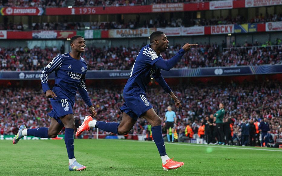 PSG lập kỷ lục về số đường chuyền khi ghi bàn quyết định trước Arsenal