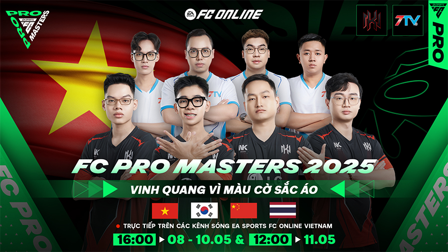 Lịch thi đấu FC Pro Master 2025 h&ocirc;m nay mới nhất