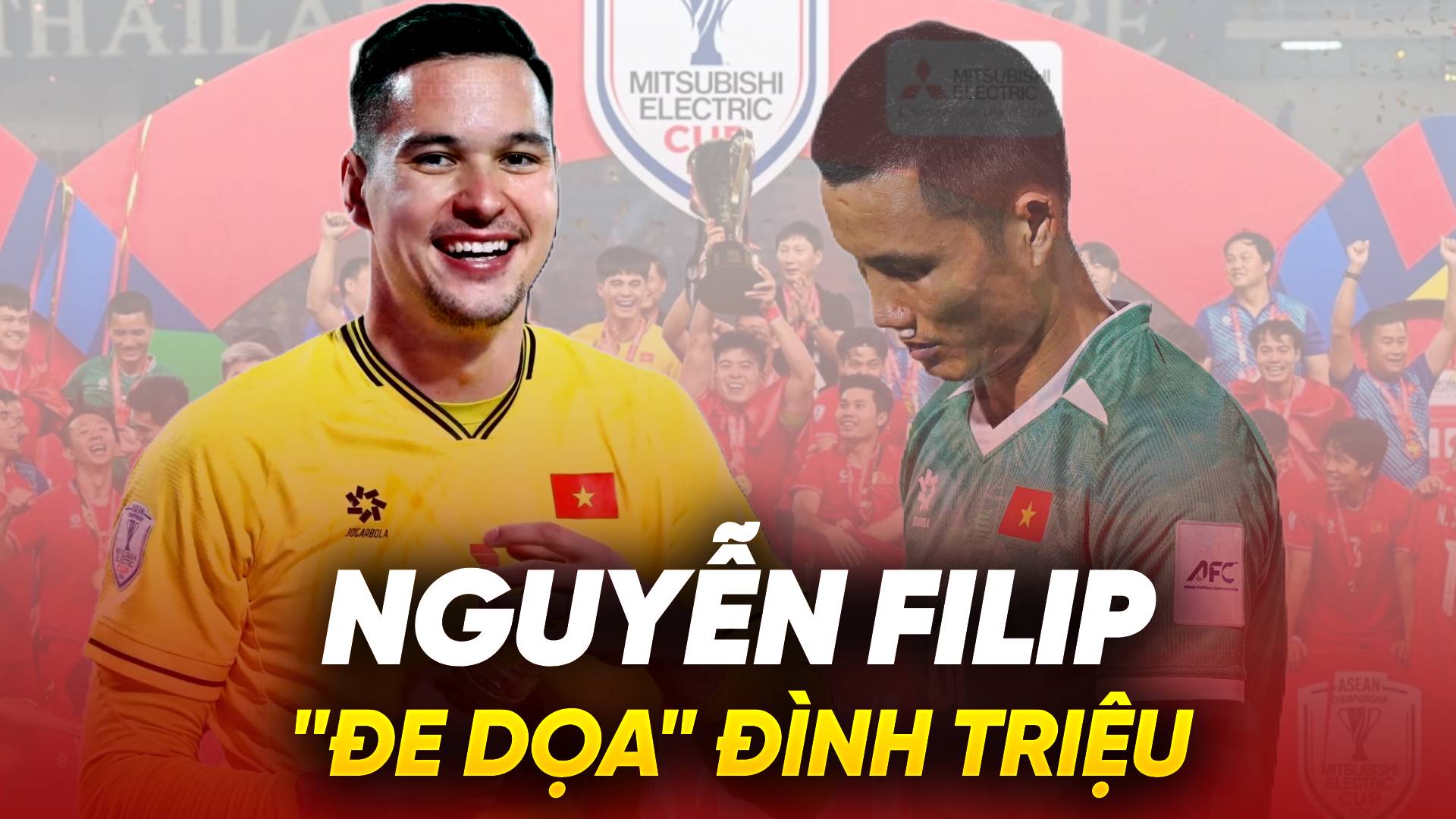 Nguyễn Filip xứng danh đẳng cấp châu Âu, đe dọa vị trí số 1 của Đình Triệu