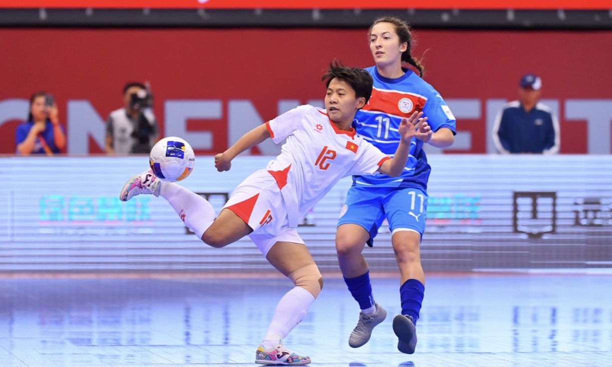 Vùi dập Philippines, futsal nữ Việt Nam khẳng định vị thế ứng viên cho tấm vé dự World Cup