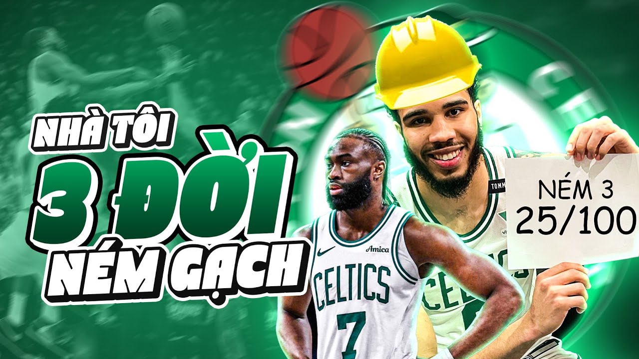 Boston Celtics "sống chết" với 3 điểm: Nhà tôi ba đời... ném gạch