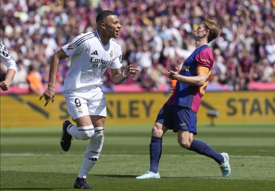 Mbappe ghi trung bình 1,37 bàn mỗi trận vào lưới Barcelona