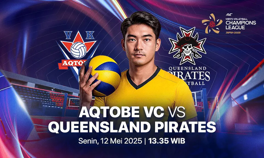 Link trực tiếp giải bóng chuyền AVC Champions League: Aqtobe VC vs Queensland Pirates