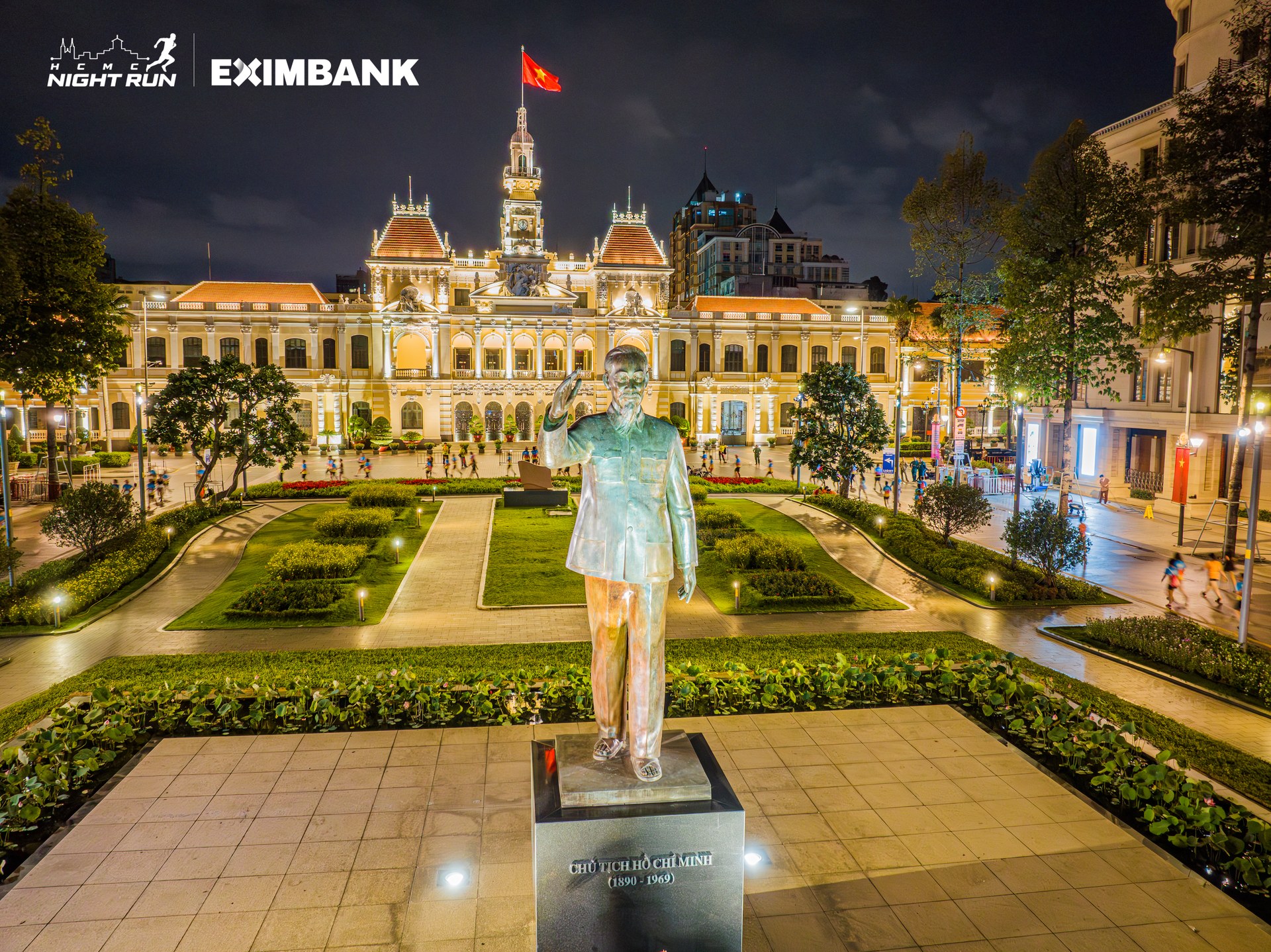 Giải chạy đêm TP Hồ Chí Minh Eximbank 2025 hoà nhịp Sài Gòn sau 50 năm đổi mới