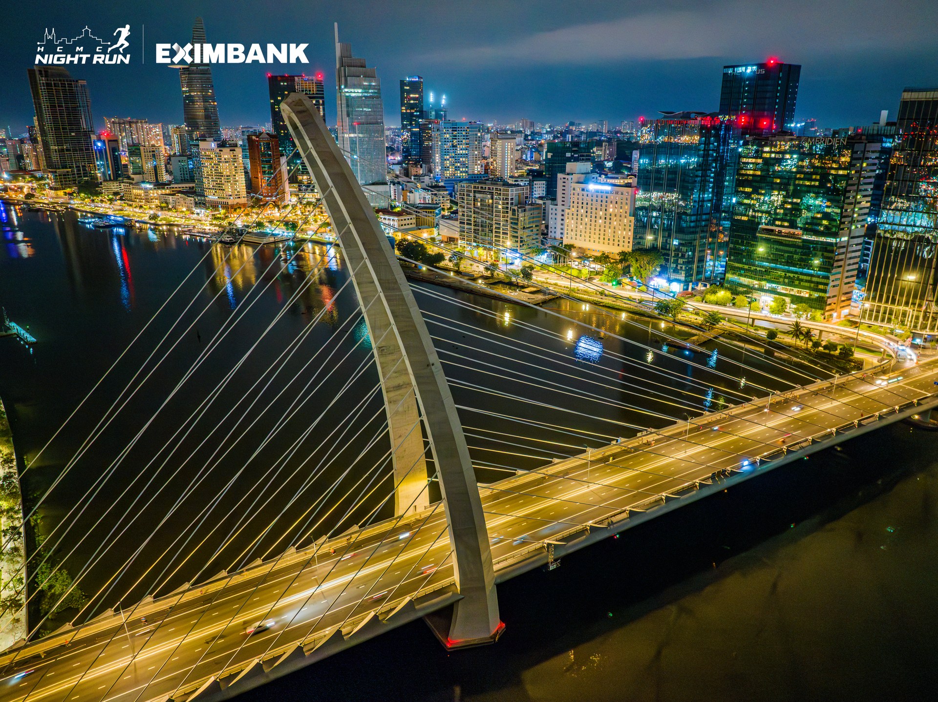 Những điểm nhấn ấn tượng của Ho Chi Minh Night Run Eximbank 2025
