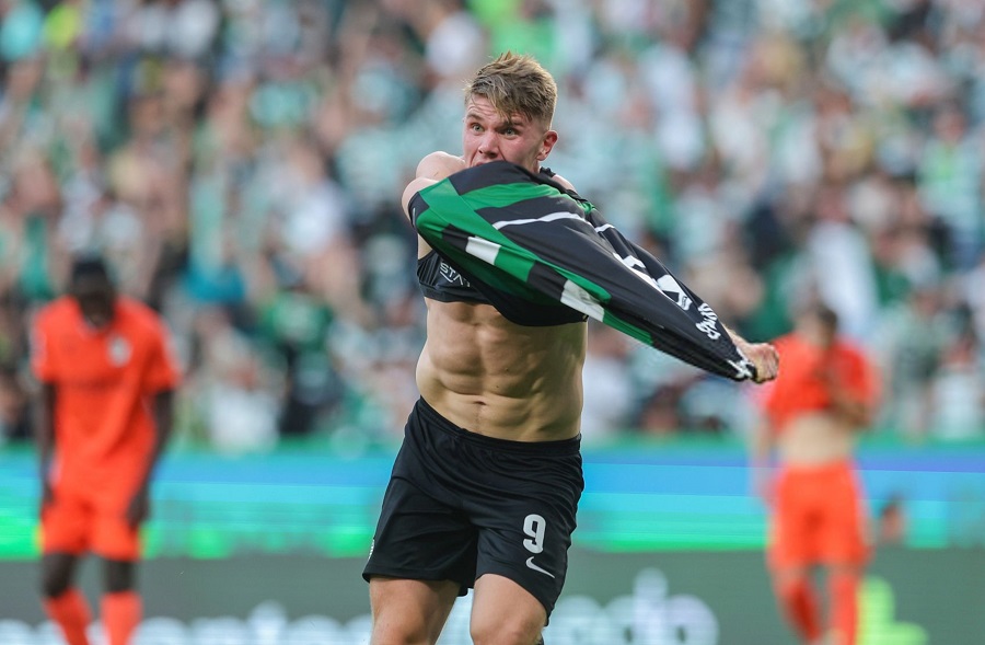 Gyokeres buộc Mbappe và Salah phải lập cú đúp để giành Chiếc giày vàng