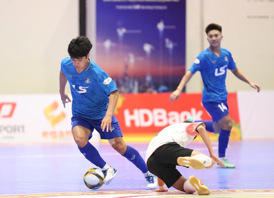 Bảng xếp hạng vòng 8 futsal VĐQG 2025: Chỉ một thay đổi