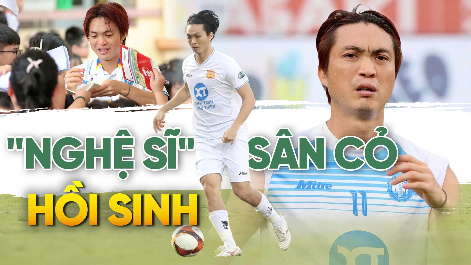 Tuấn Anh: “Nghệ sĩ” sân cỏ trở lại, gợi nhớ hình ảnh “Pirlo Việt Nam” tài hoa ngày nào