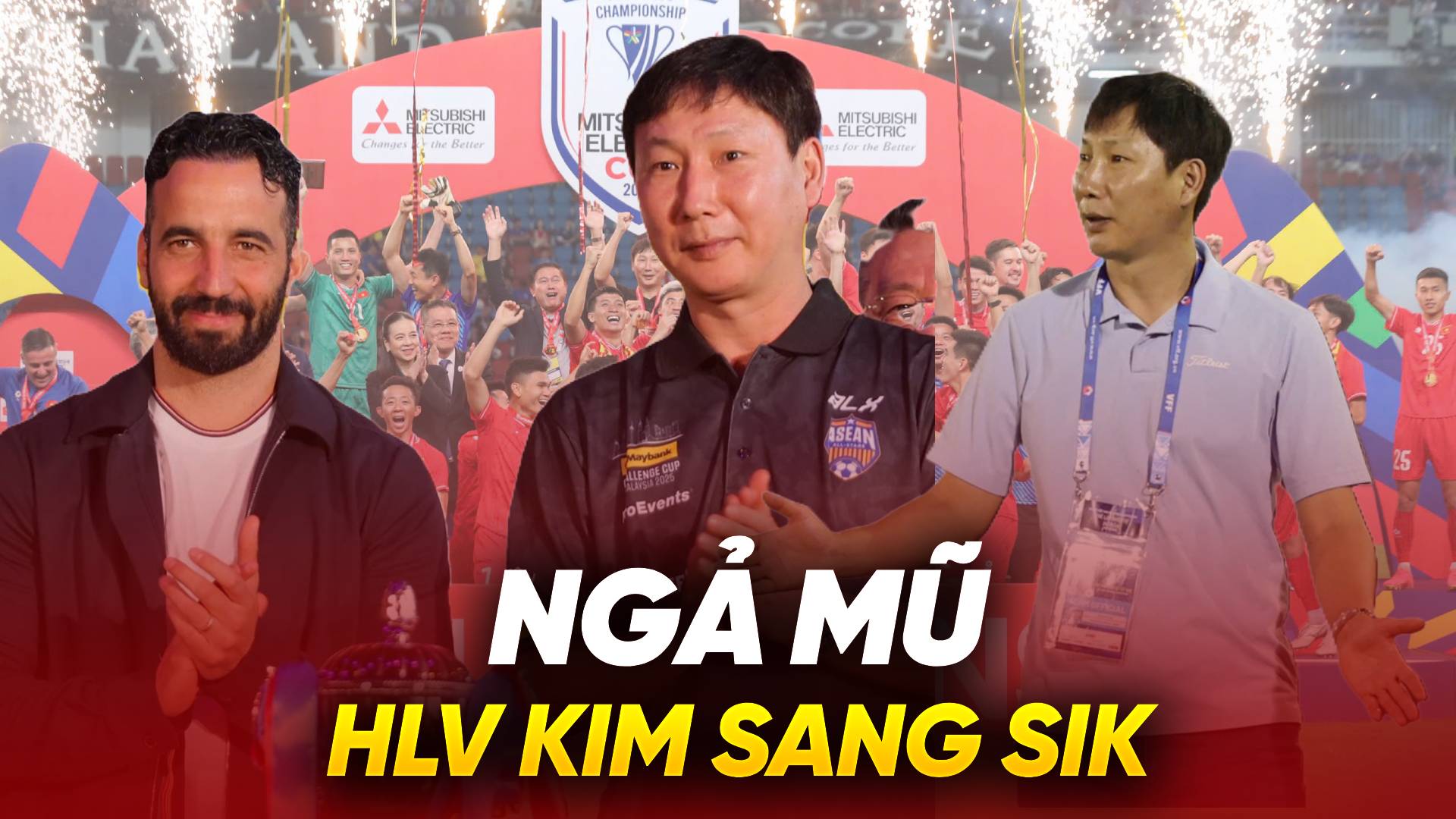 Ngả mũ thán phục tài năng của HLV Kim Sang Sik