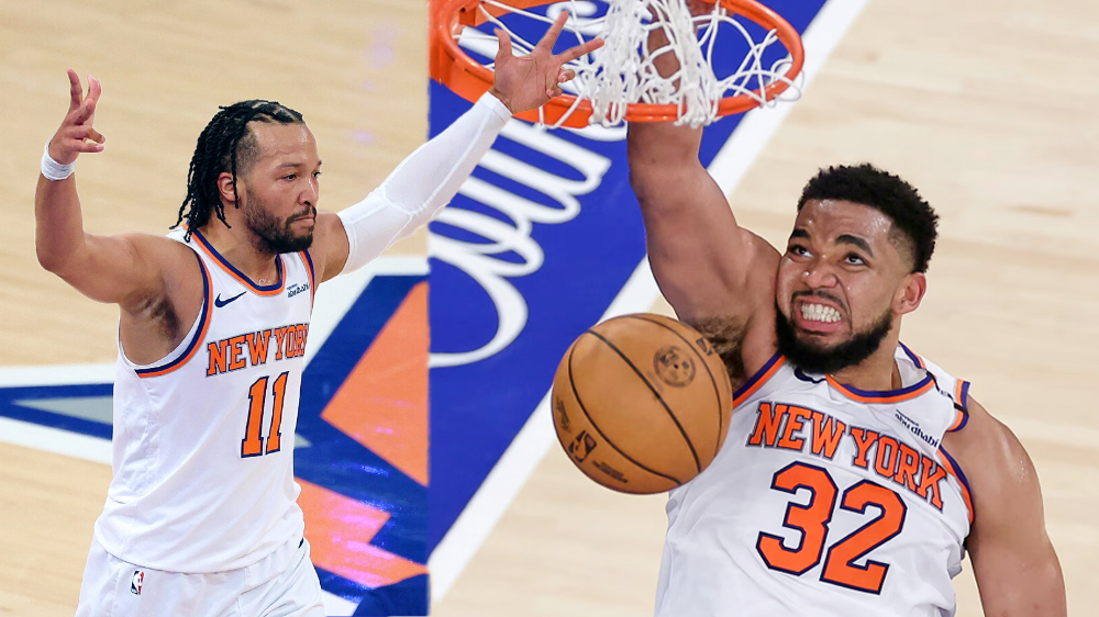 Sánh vai huyền thoại Kobe-Shaq, Jalen Brunson và Karl-Anthony Towns đưa Knicks đến chiến thắng Game 5