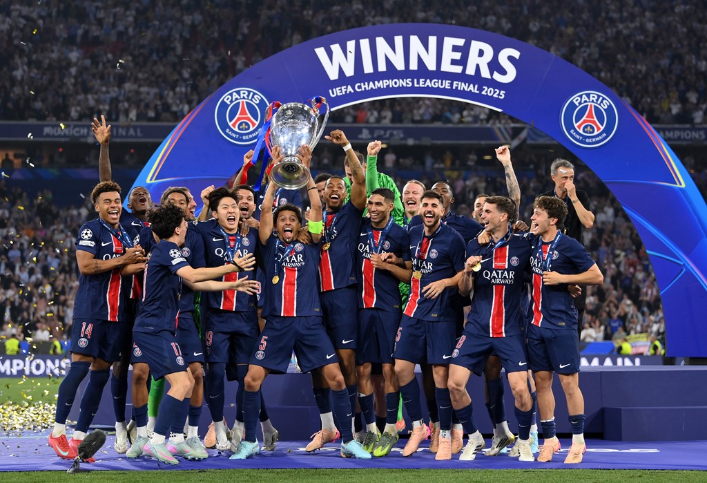 PSG vô địch Champions League nhận được bao nhiêu tiền thưởng? PSG vô địch Champions League nhận được bao nhiêu tiền thưởng?