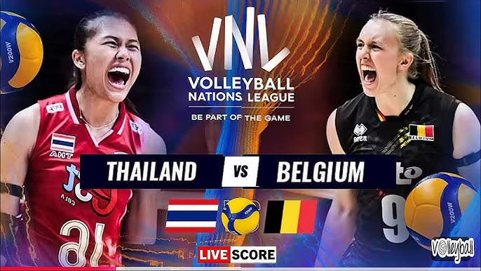 Link trực tiếp giải bóng chuyền VNL 2025 hôm nay: Thái Lan vs Bỉ