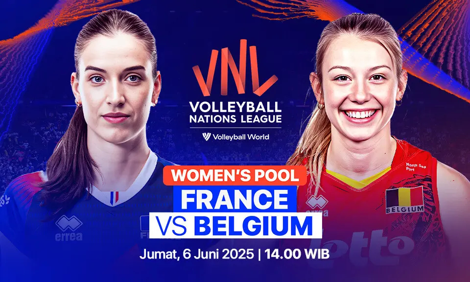 Link trực tiếp giải bóng chuyền VNL 2025 hôm nay: Pháp vs Bỉ