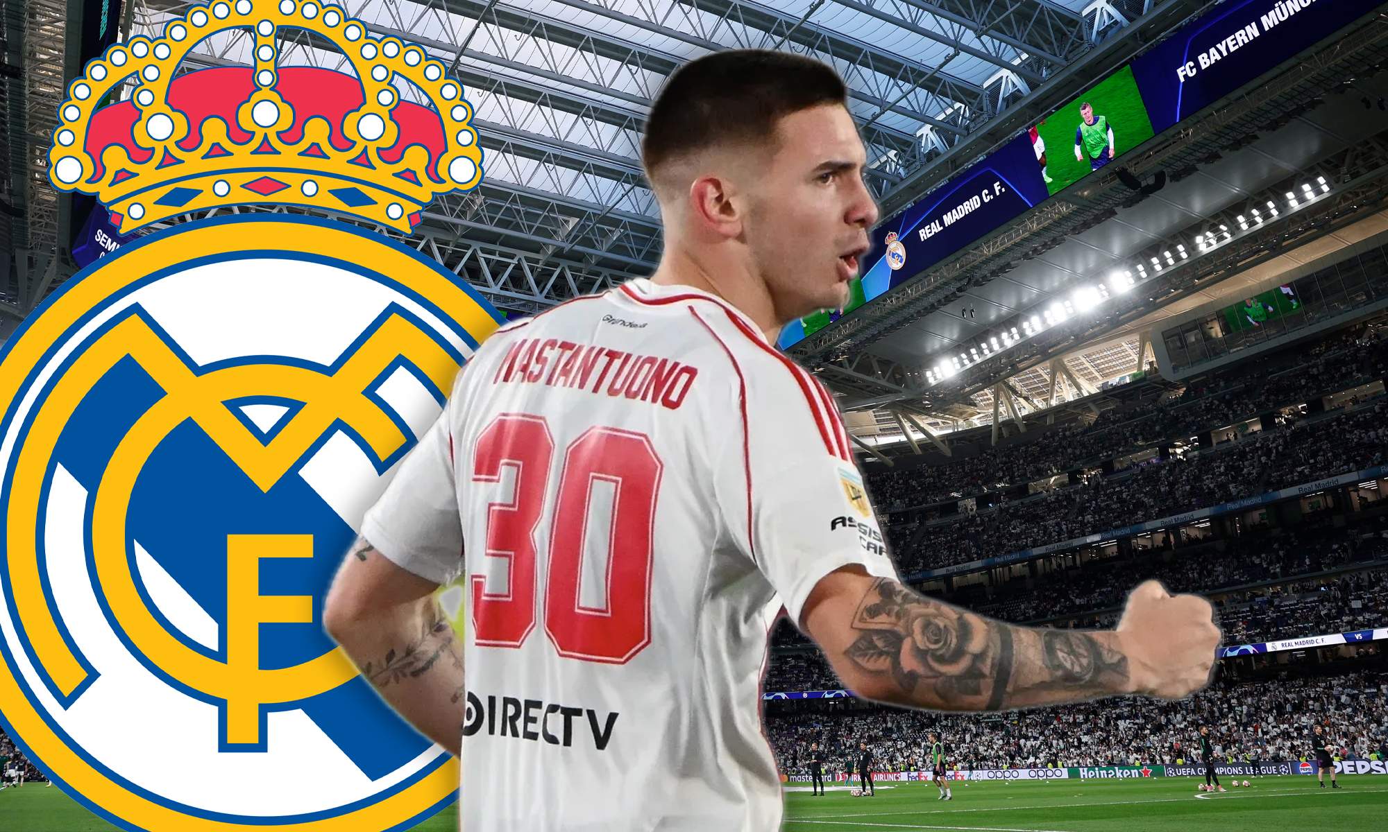 Mastantuono đến Real Madrid trở thành vụ chuyển nhượng lớn nhất lịch sử Argentina