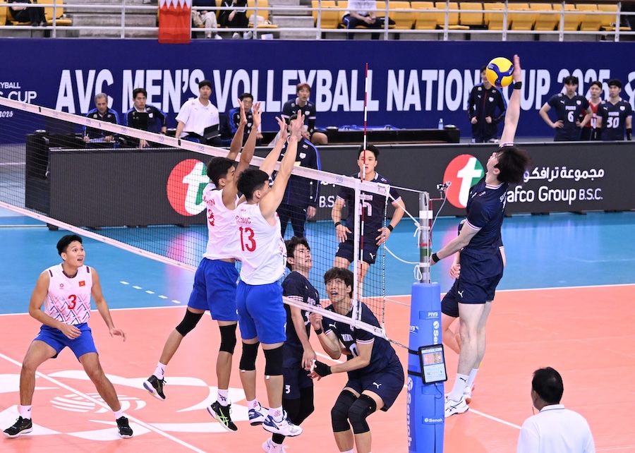 Link trực tiếp tranh hạng 3 bóng chuyền AVC Nations Cup 2025: Hàn Quốc vs Qatar