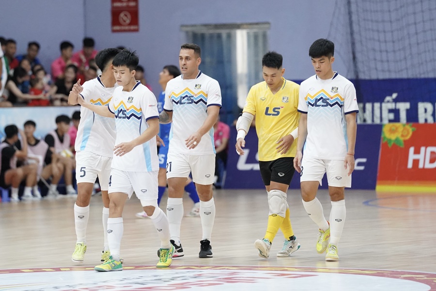 Chức v&ocirc; địch kịch t&iacute;nh của Th&aacute;i Sơn Nam ở giải futsal VĐQG 2025