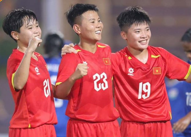 Hạ 7-0, tuyển nữ Việt Nam vẫn thắng “khiêm tốn” Maldives