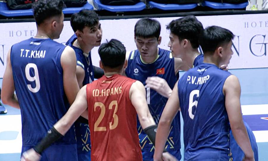 Bóng chuyền nam Việt Nam nhận thất bại đáng quên trong trận mở màn SEA V.League 2025