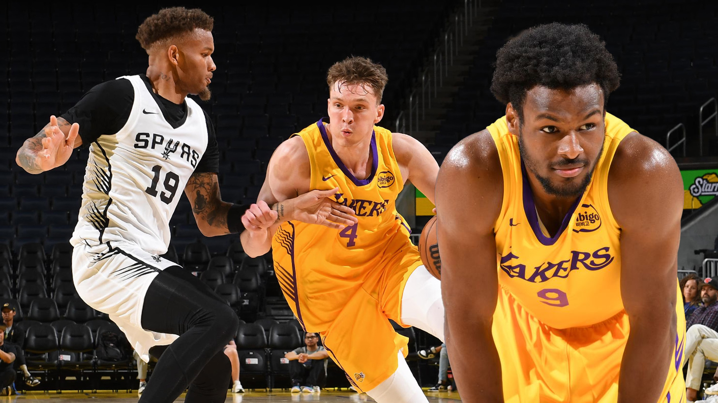 Con trai LeBron mờ nhạt, Lakers ngược dòng ấn tượng tại loạt trận giao hữu California Classic
