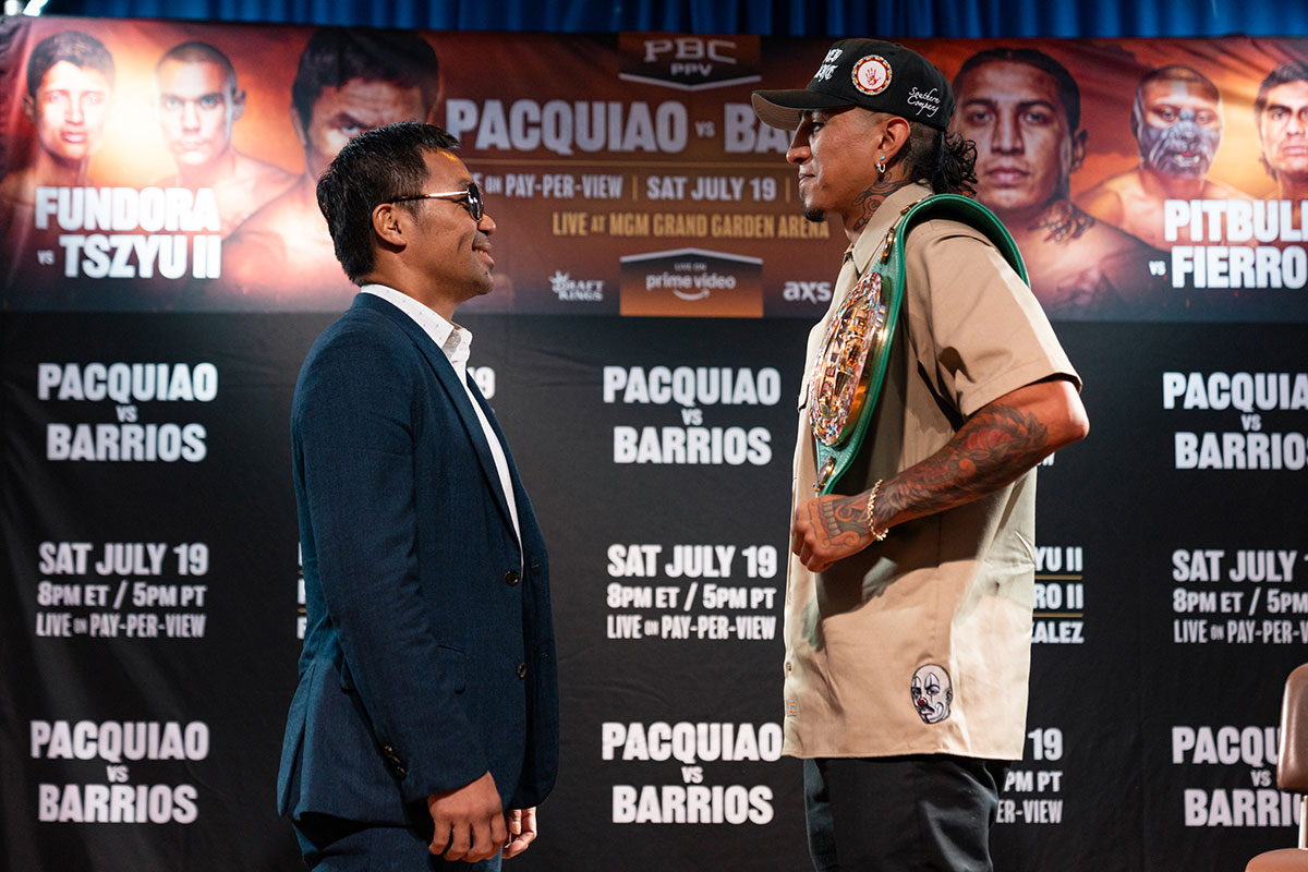 Trực tiếp Boxing: Manny Pacquiao vs. Mario Barrios