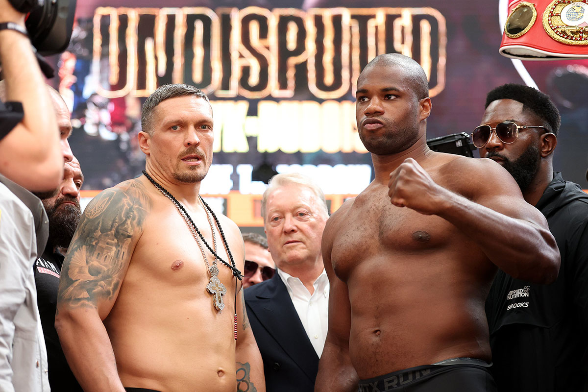 Kết quả Boxing: Oleksandr Usyk vs. Daniel Dubois 2