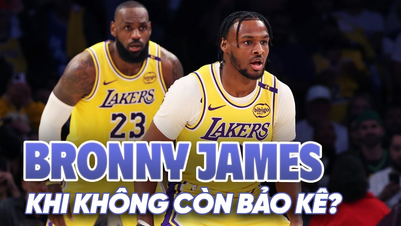 Tương lai "cậu cả" Bronny James bấp bênh: Sẽ ra sao nếu không còn LeBron ở Lakers?