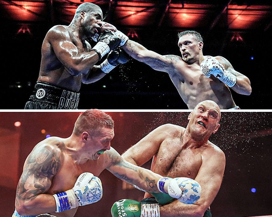 Usyk tạo ra "tỷ số 8-0 kinh hoàng" sau khi đấm knock-out Dubois