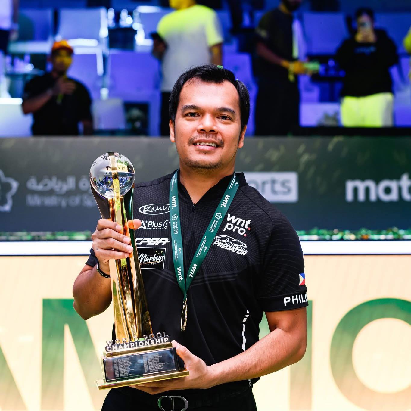 Carlo Biado vô địch 9 bi thế giới sau trận chung kết "tuyệt đối điện ảnh" với Fedor Gorst