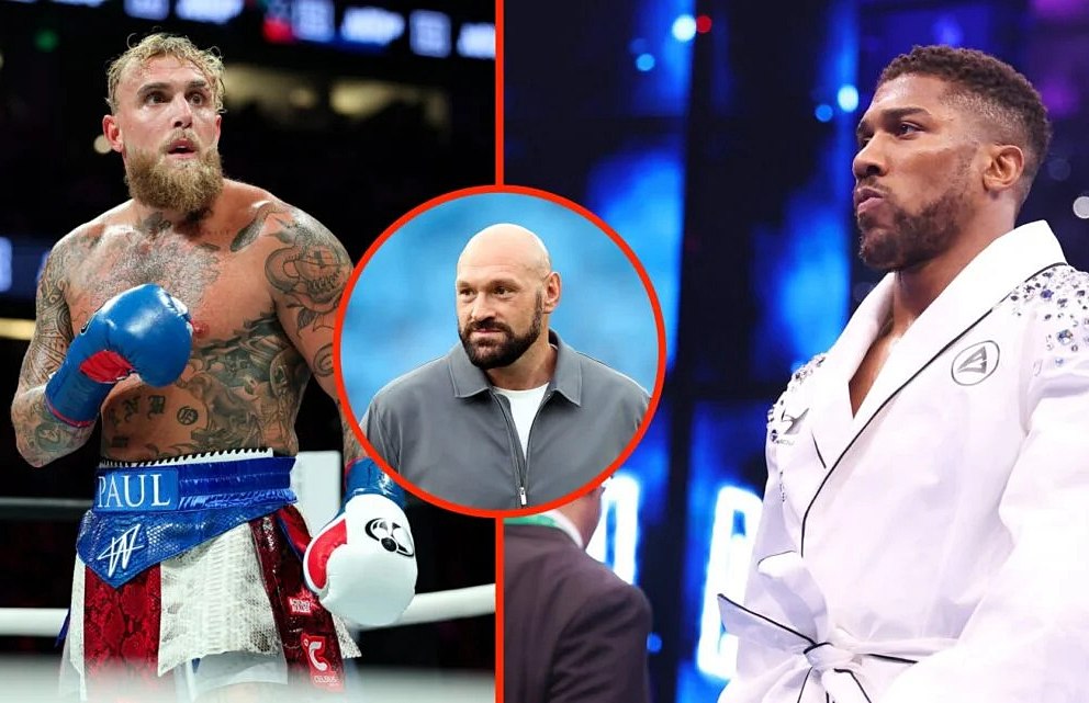 Tyson Fury đặt cược... 26 tỷ đồng v&agrave;o trận Anthony Joshua vs Jake Paul